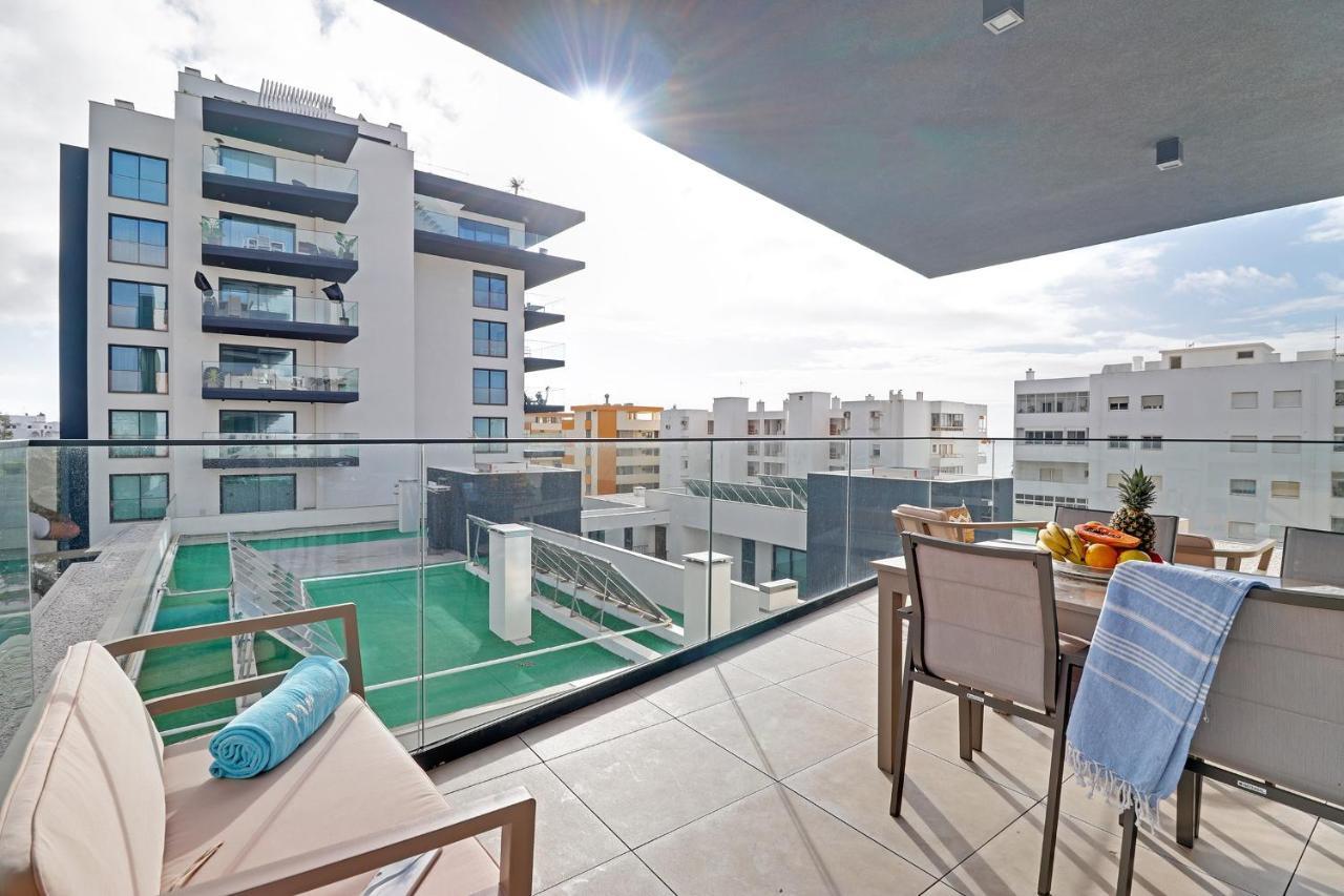 Sky Beach Apartment Quarteira Eksteriør billede
