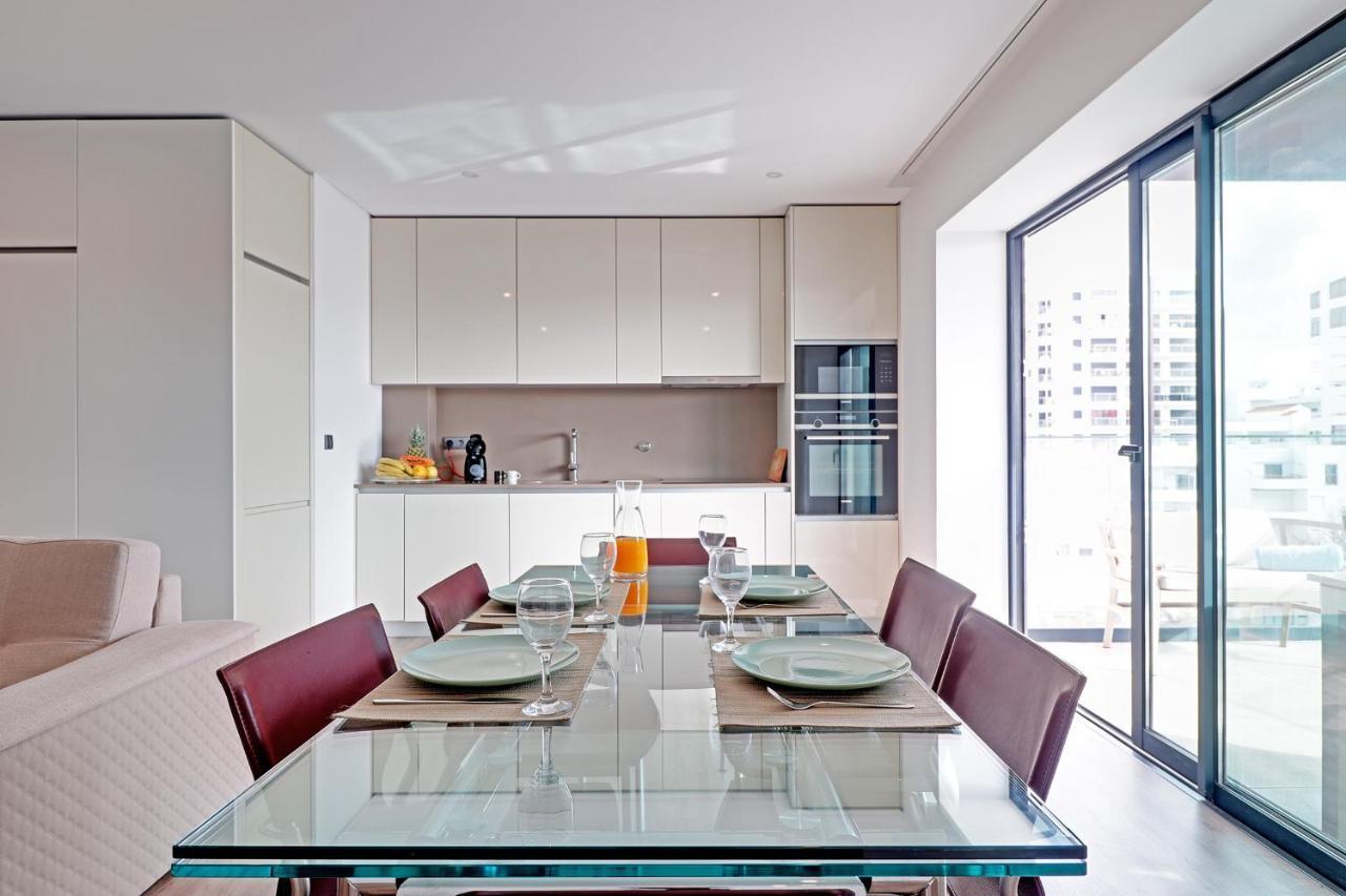 Sky Beach Apartment Quarteira Eksteriør billede