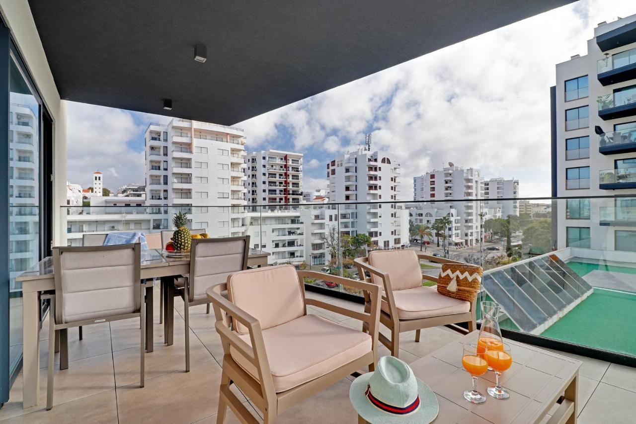 Sky Beach Apartment Quarteira Eksteriør billede